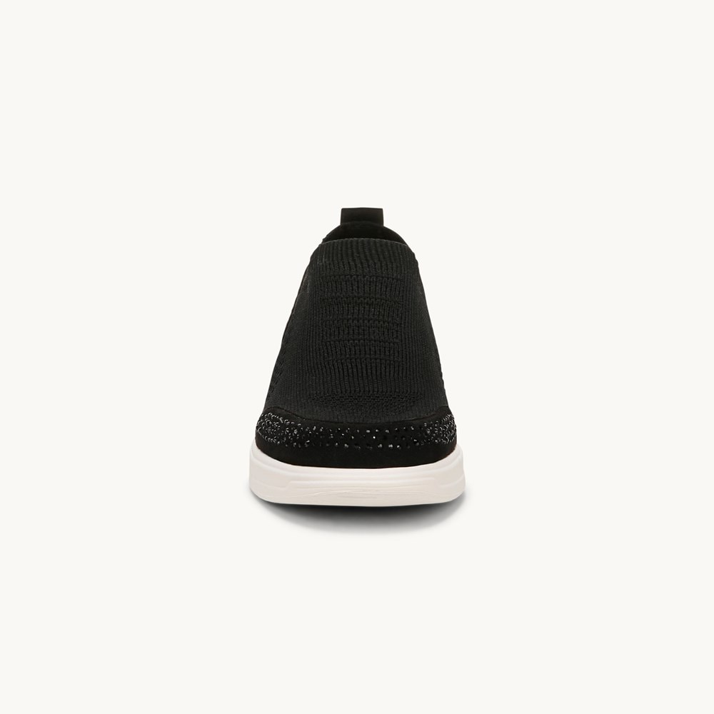 LifeStride Timeless Bright Sneaker - Black Knit Fabric