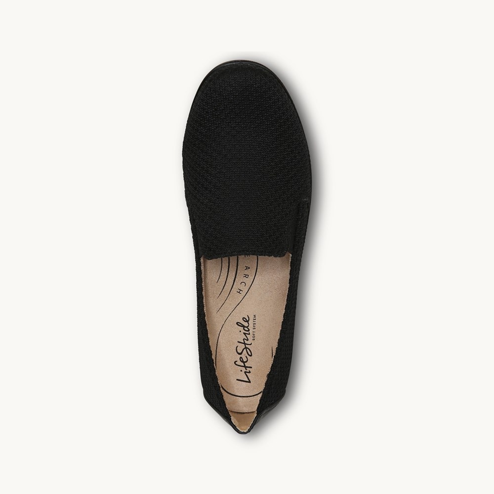 LifeStride Next Level Moccasin - True Black Fabric