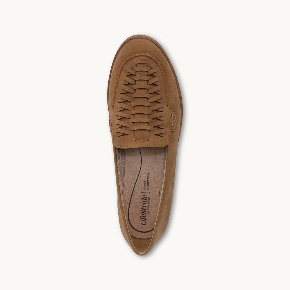 LifeStride Zoey Loafer - Tan Nubuck