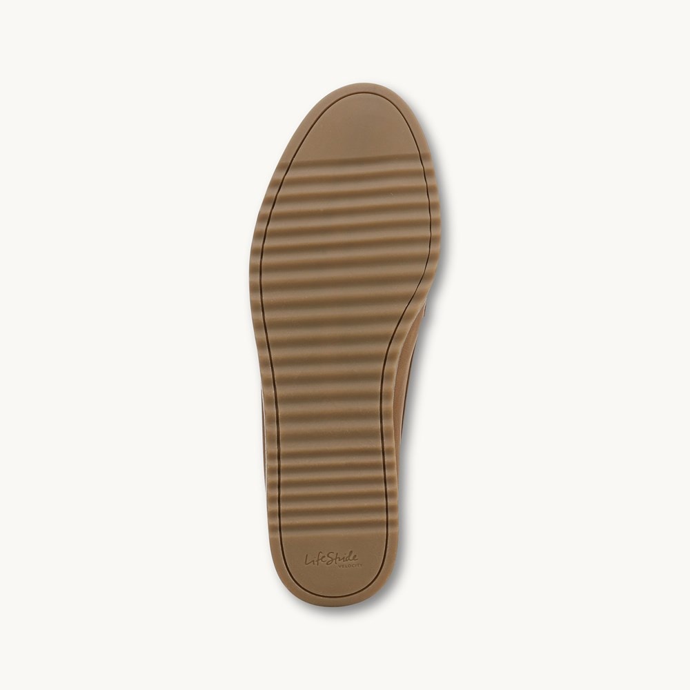 LifeStride Zoey Loafer - Tan Nubuck