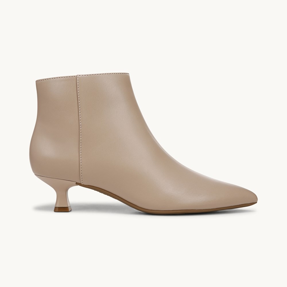 LifeStride Maya Ankle Bootie - Tender Taupe Faux Leather