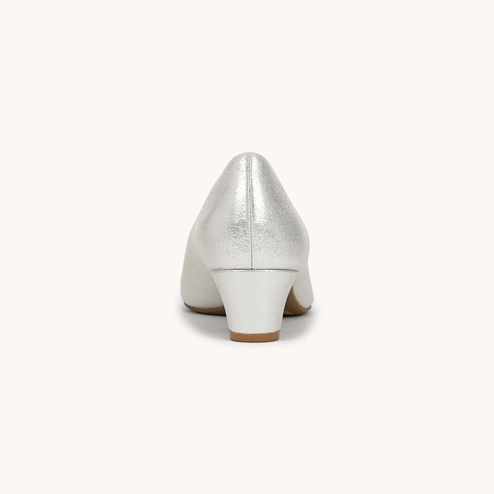 LifeStride Minx Bling Pump - Silver Fabric