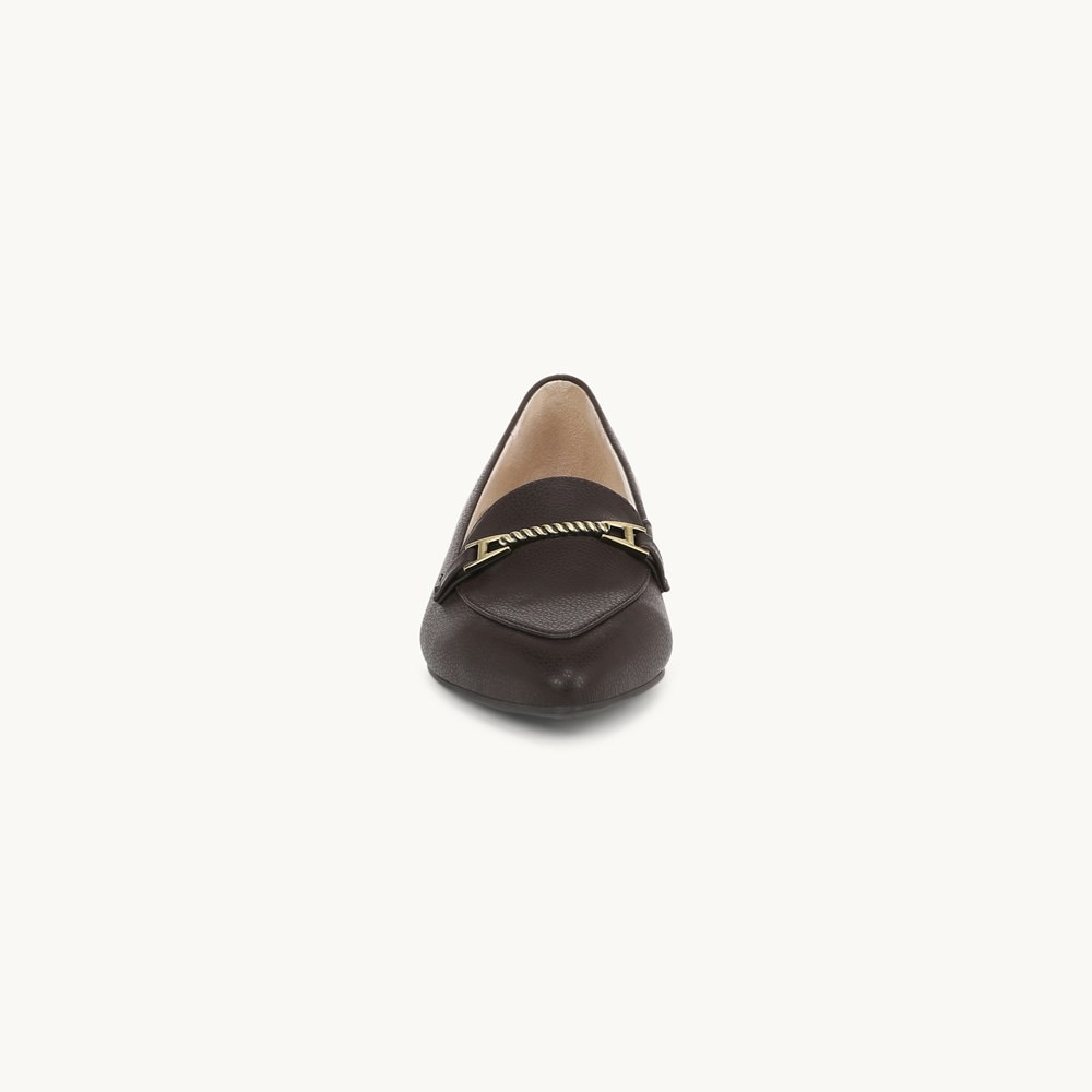 LifeStride Precious 2 Loafer - Dark Chocolate Brown Faux Leather