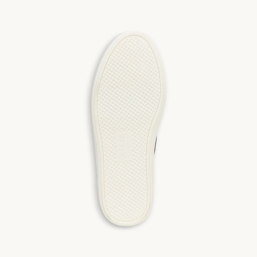 LifeStride Happy Friday Lace Up Sneaker - White Faux Leather