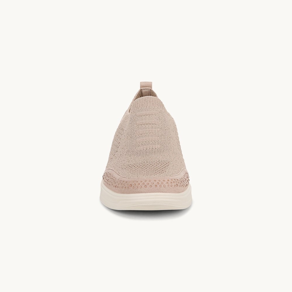 LifeStride Timeless Bright Sneaker - Barely Beige Knit Fabric
