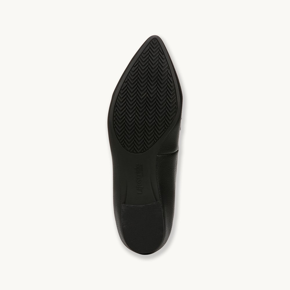 LifeStride Precious 2 Loafer - Black Faux Leather