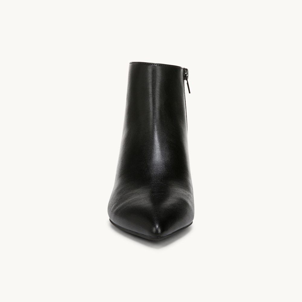 LifeStride Maya Ankle Bootie - Black Faux Leather