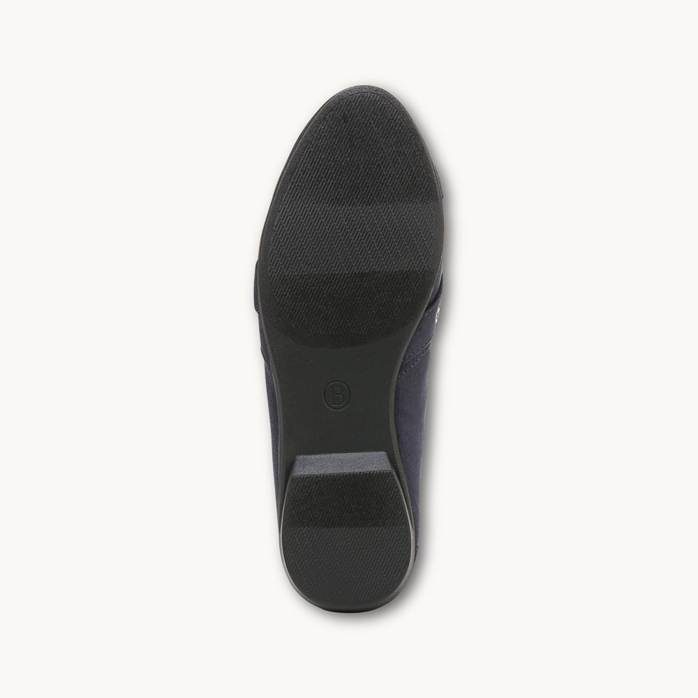 LifeStride Kira Ballet Flat - Navy Blazer Microfiber