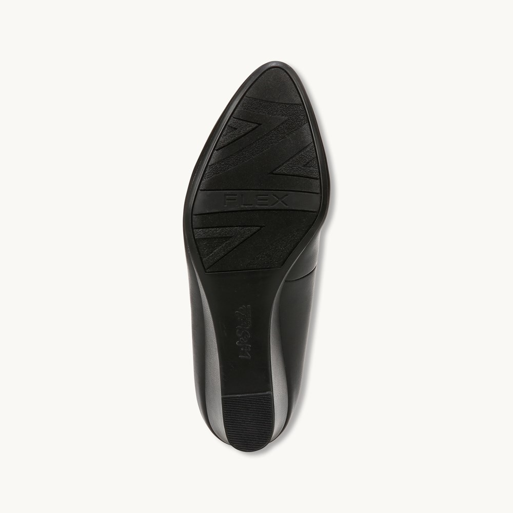 LifeStride Gio Mary Jane Wedge - Black Fabric