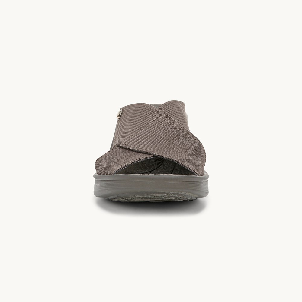 LifeStride Desire Wedge Sandal - Morel Stretch Fabric