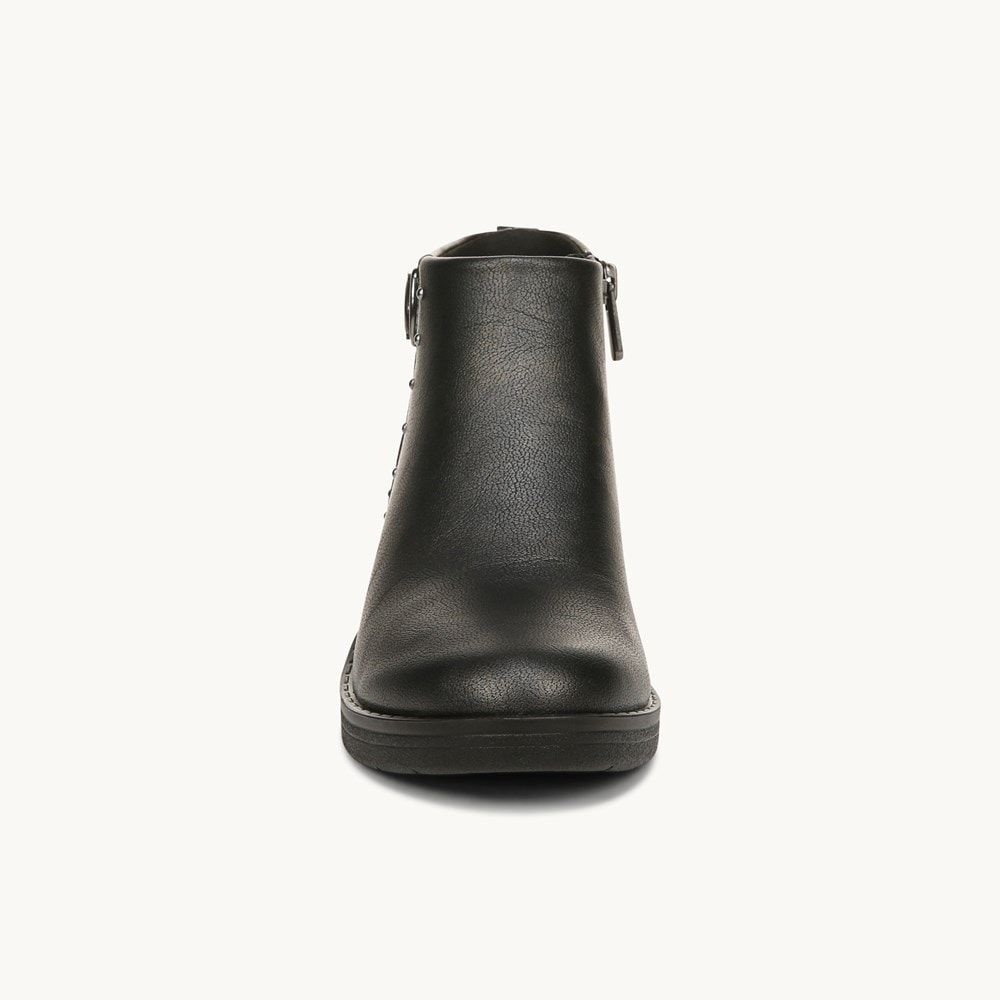 LifeStride Other Half Ankle Bootie - Black Fabric