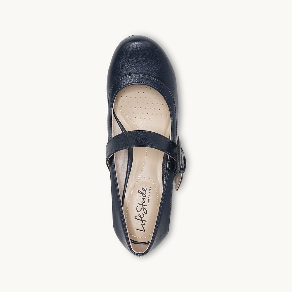 LifeStride Rozz Mary Jane Pump - Navy