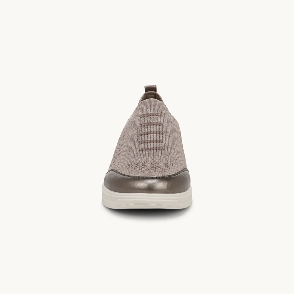 LifeStride Timeless Sneaker - Latte Knit Fabric