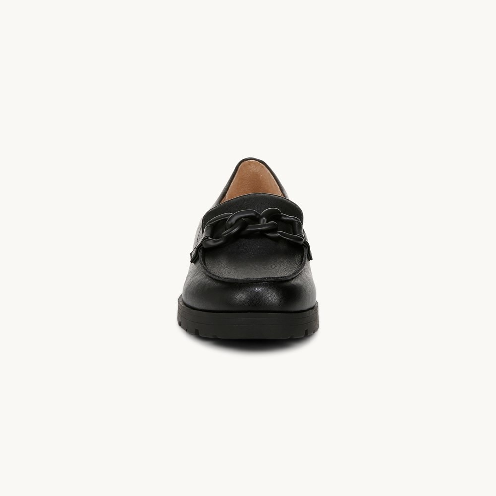 LifeStride London 2 Loafer - Black Faux Leather