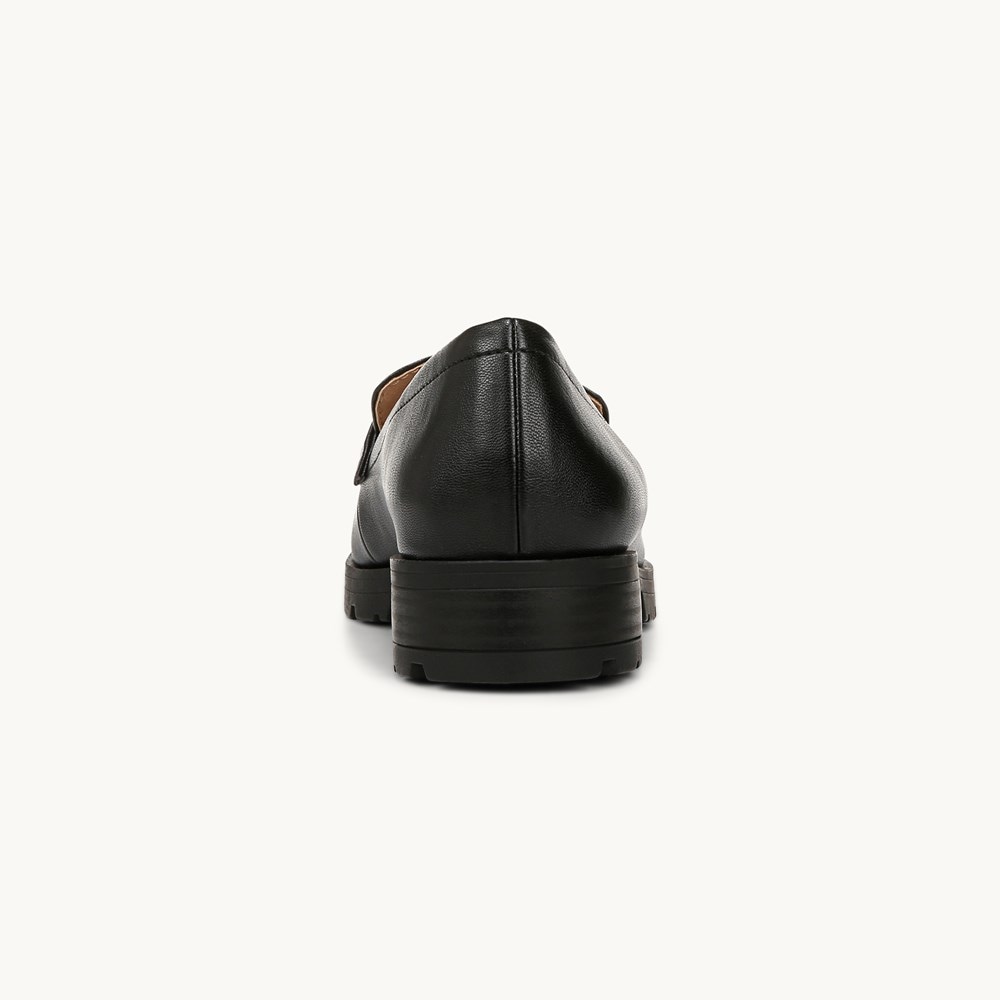 LifeStride London 2 Loafer - Black Faux Leather