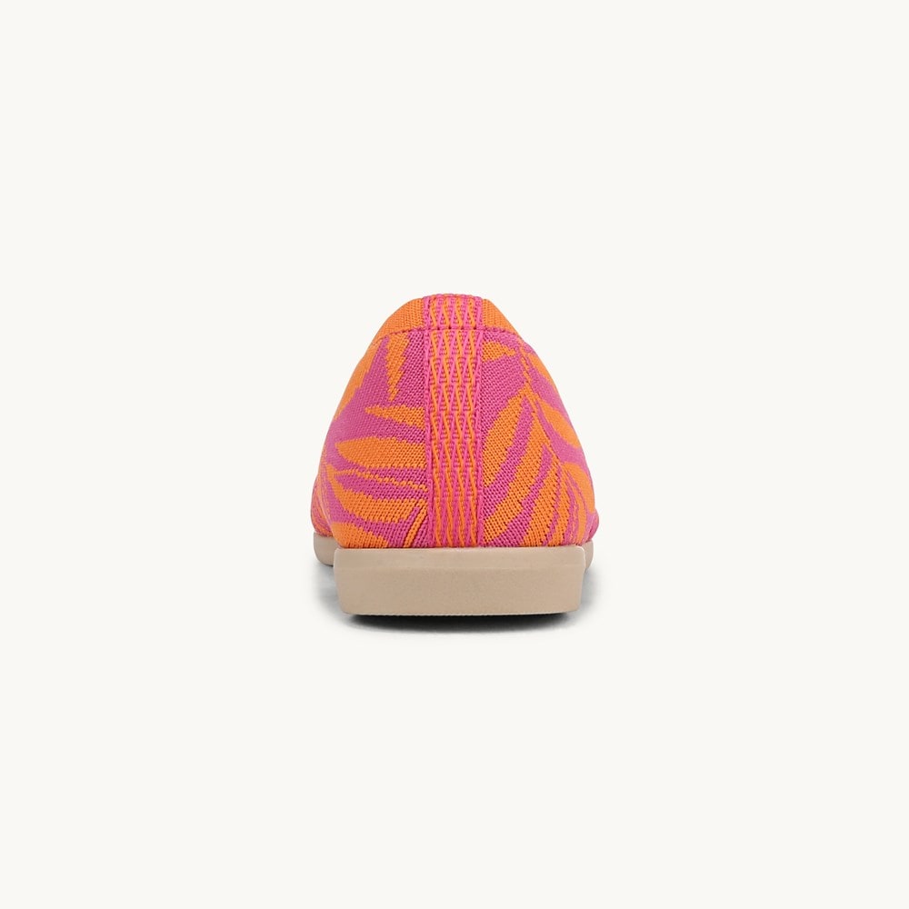 LifeStride Kit 2 Ballet Flat - Paradise Pink Knit Fabric