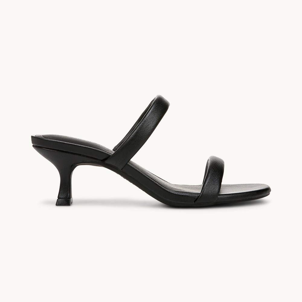 LifeStride Nalani Dress Sandal - Black Faux Leather