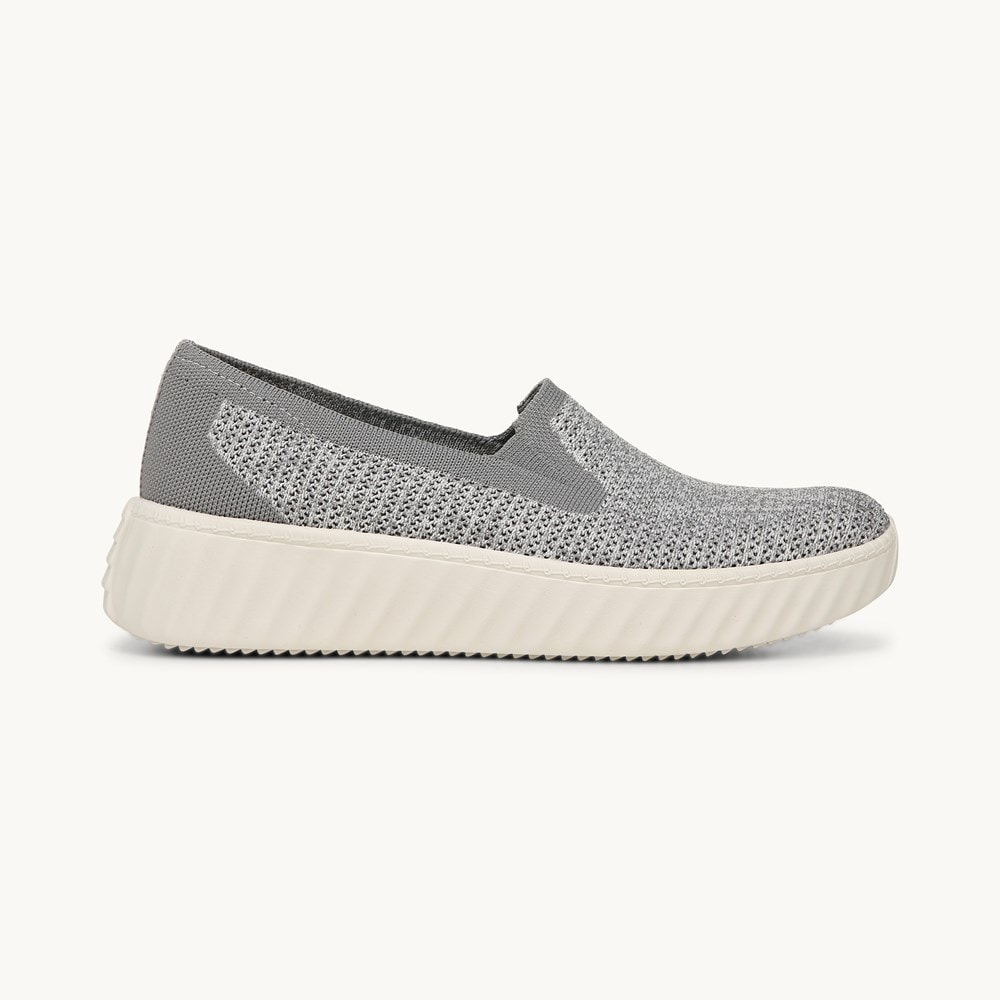 LifeStride Wednesday Slip On - Graphite Heathered Knit