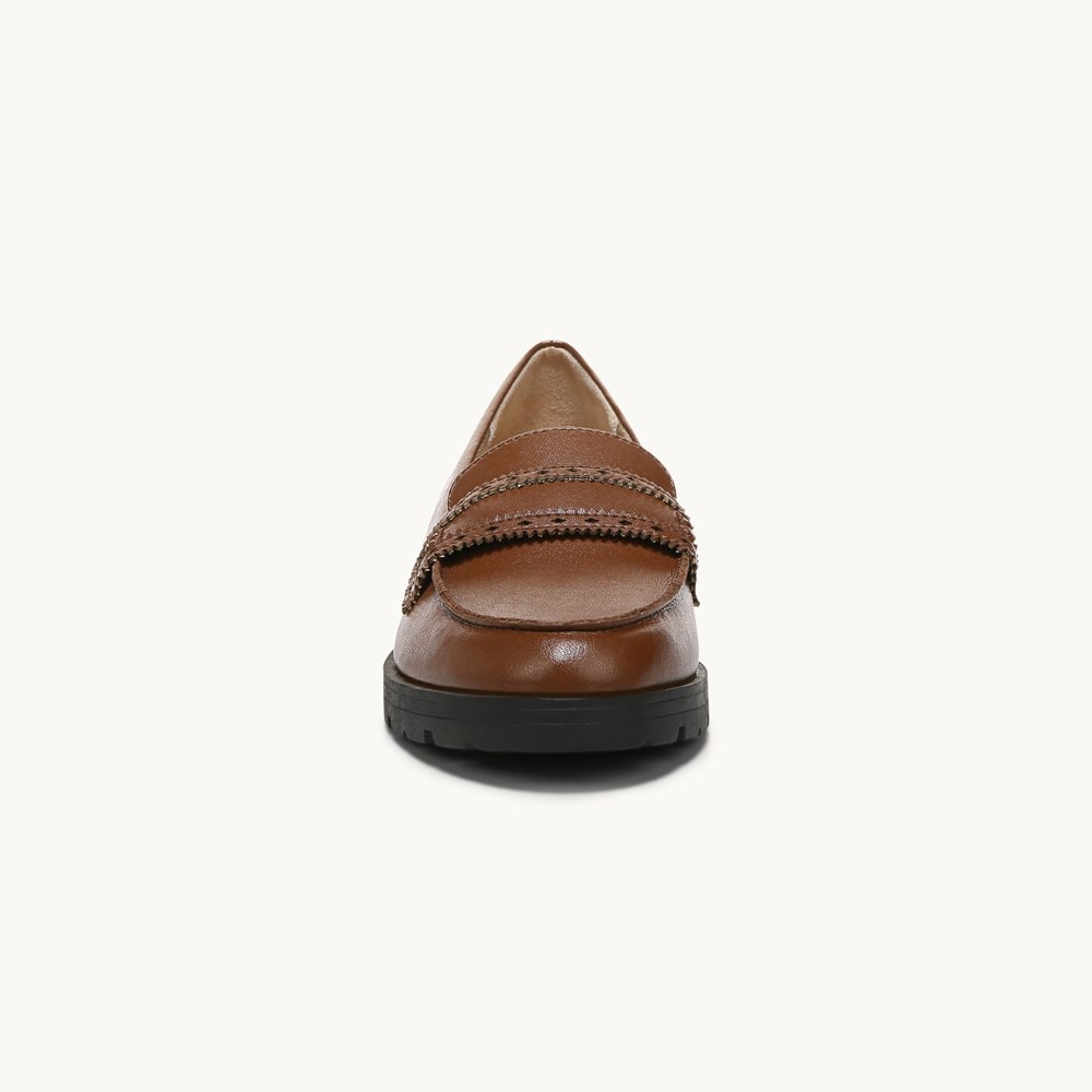 LifeStride London Loafer - Walnut Brown Synthetic