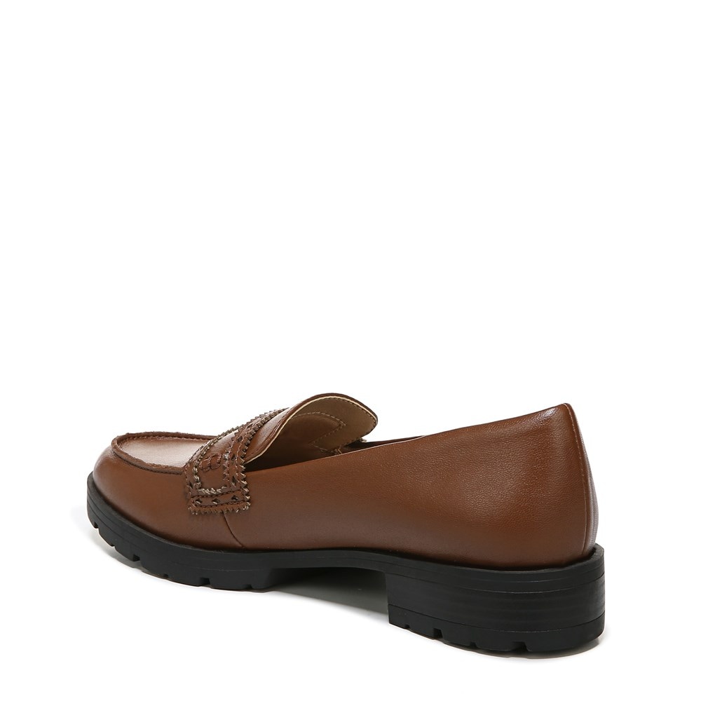 LifeStride London Loafer - Walnut Brown Synthetic