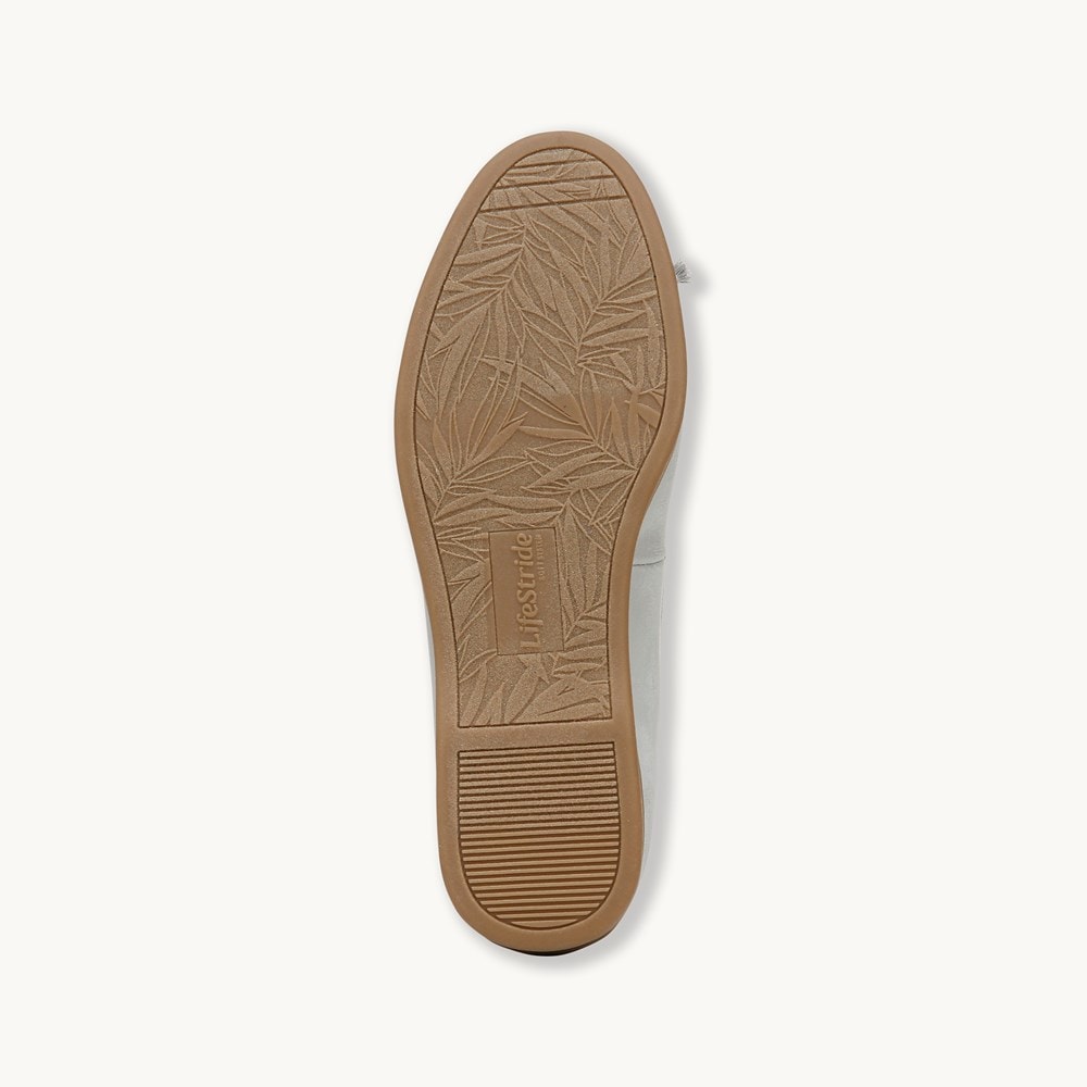 LifeStride Maura Flat - Grey Faux Leather