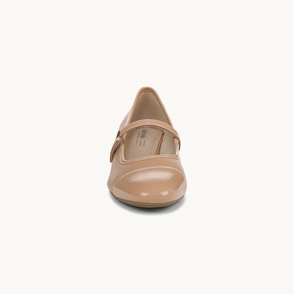 LifeStride Brooke Mary Jane - Sienna Tan Faux Leather