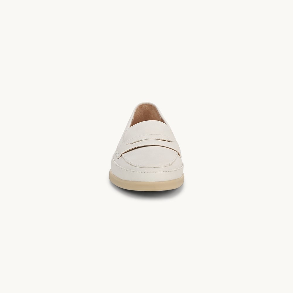 LifeStride Malta Loafer - Cloud White Faux Leather