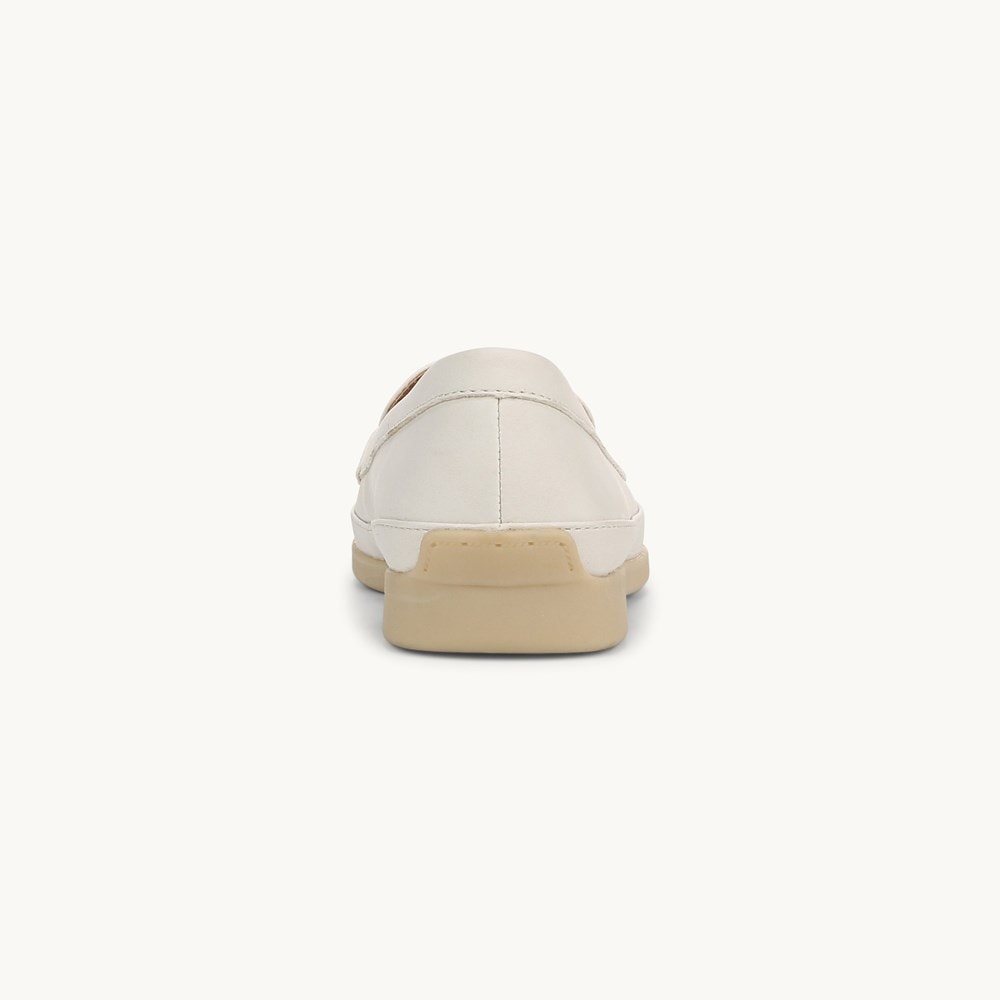 LifeStride Malta Loafer - Cloud White Faux Leather