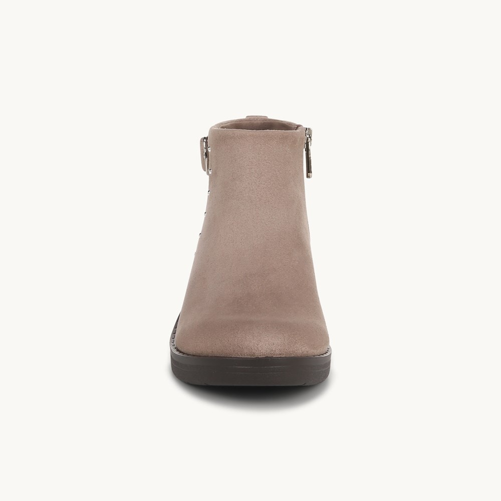 LifeStride Other Half Ankle Bootie - Latte Fabric