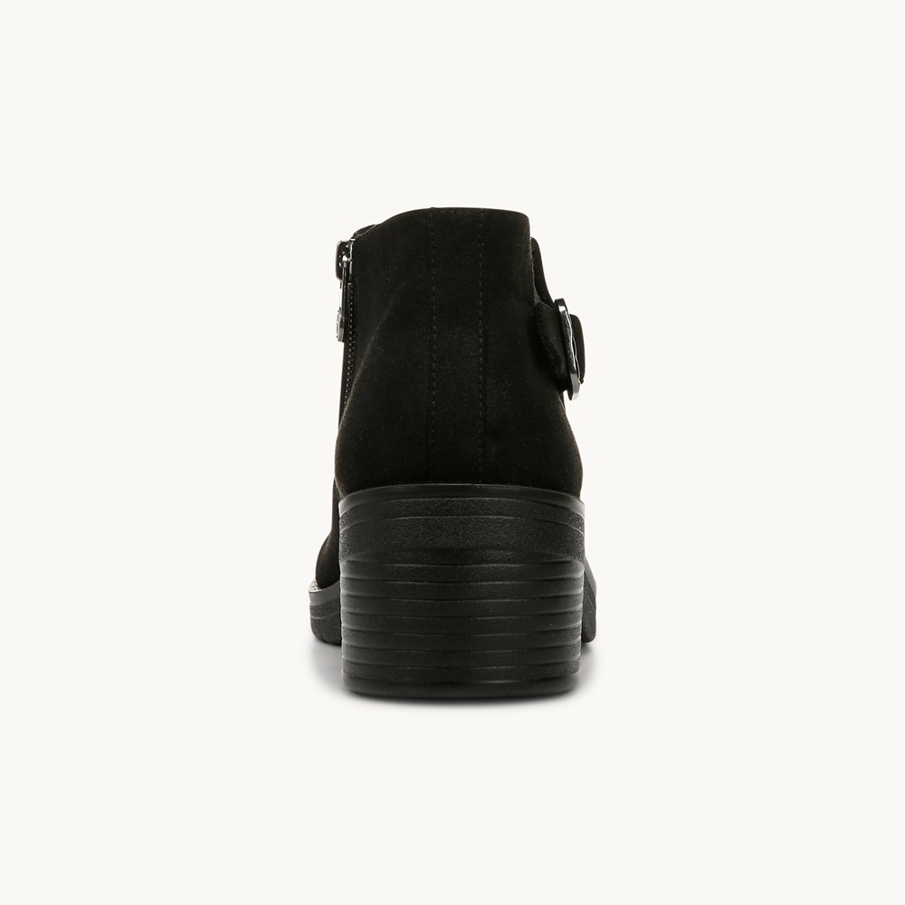 LifeStride Oasis Ankle Bootie - Black Fabric