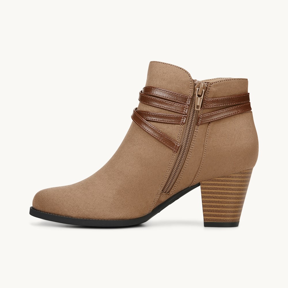 LifeStride Jezebel Bootie - Tan/Brown