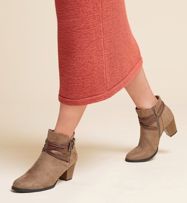 LifeStride Jezebel Bootie - Tan/Brown