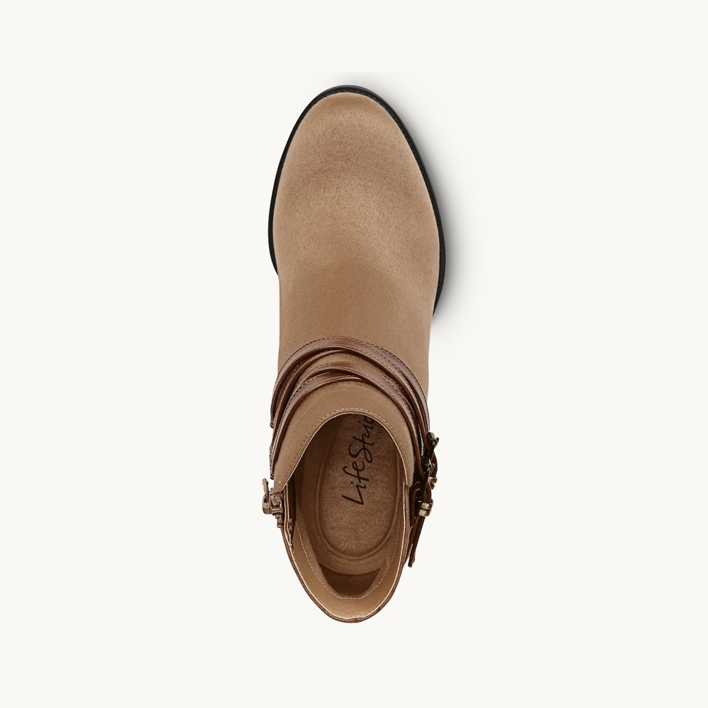 LifeStride Jezebel Bootie - Tan/Brown