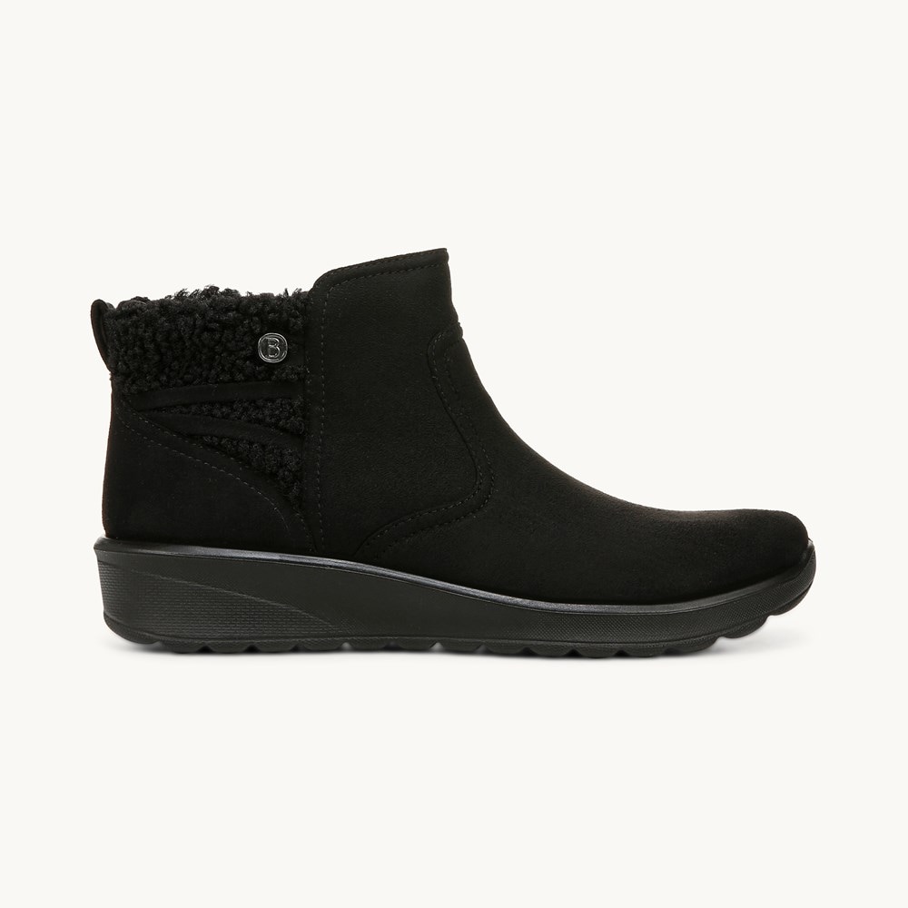 LifeStride Grand Cozy Shootie - Black Microfiber