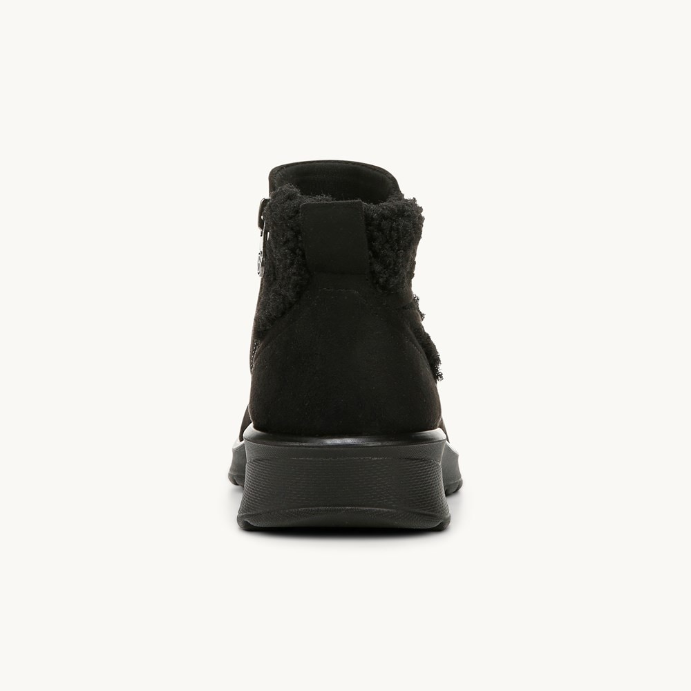 LifeStride Grand Cozy Shootie - Black Microfiber