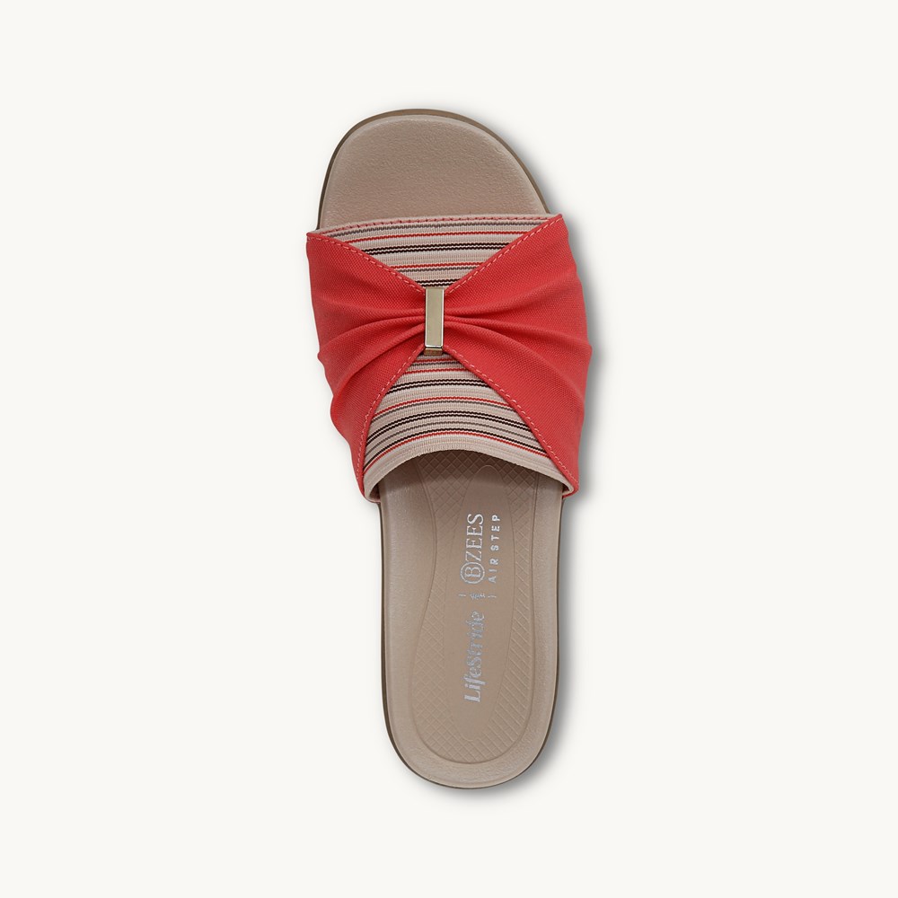 LifeStride Paradise Sandal - Coral Beach Jersey Fabric
