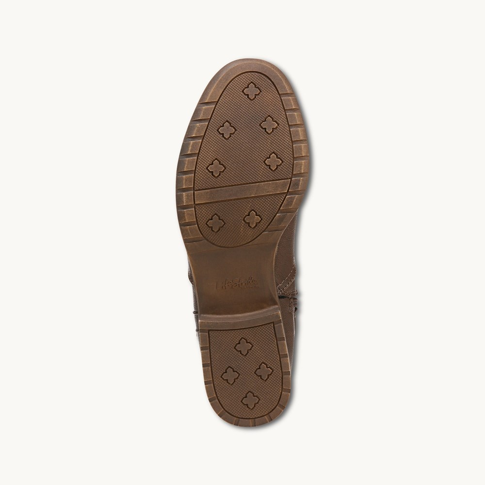 LifeStride XTrovert Wide Calf Riding Boot - Dark Tan
