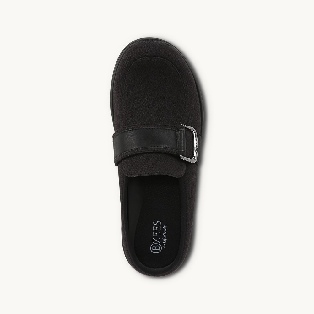 LifeStride Galleria Slip On - Black Fabric