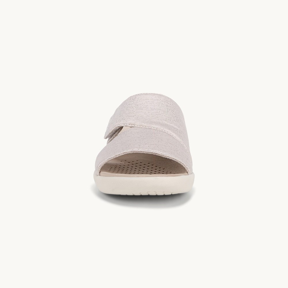 LifeStride Carefree Wedge Sandal - Sand Fabric