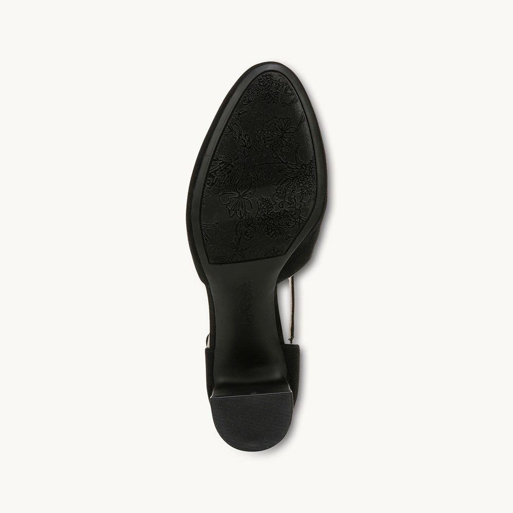 LifeStride Tracy Strappy Pump - Black Fabric