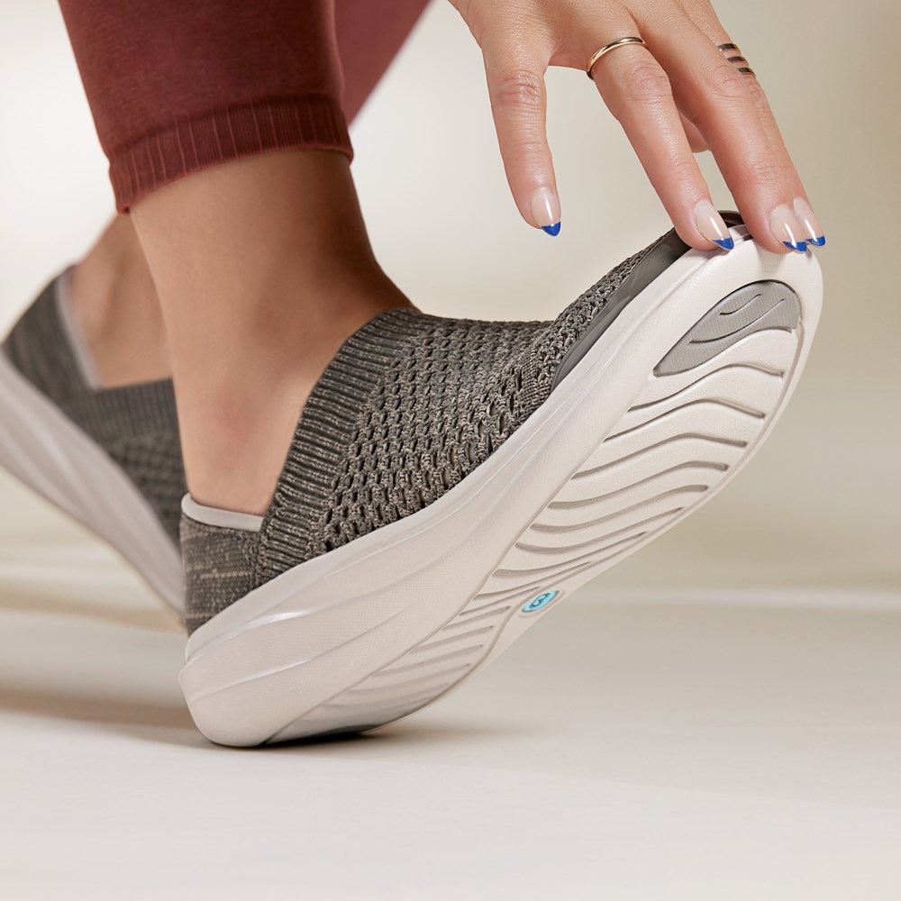 LifeStride Charlie Knit Slip On - Morel Fabric