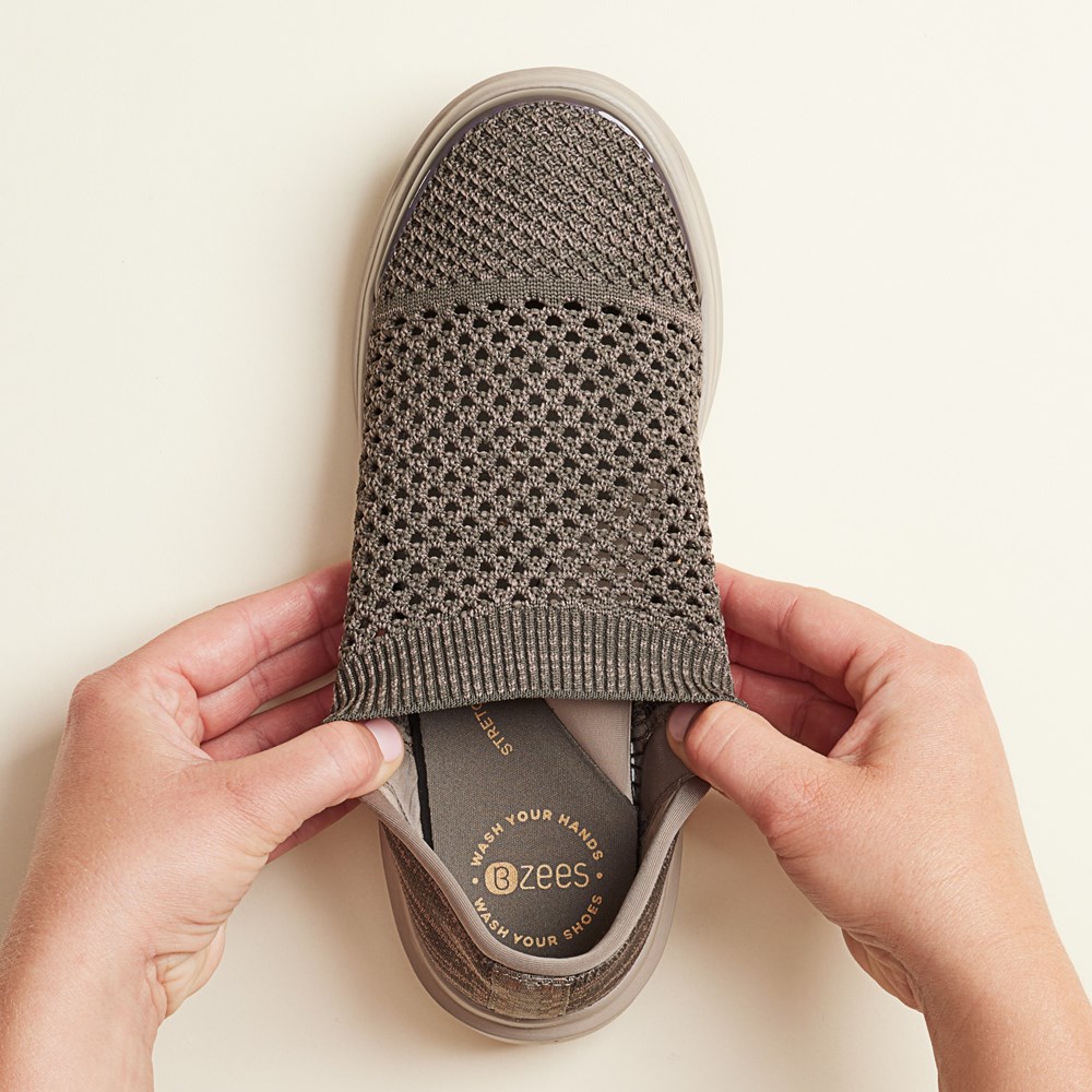 LifeStride Charlie Knit Slip On - Morel Fabric