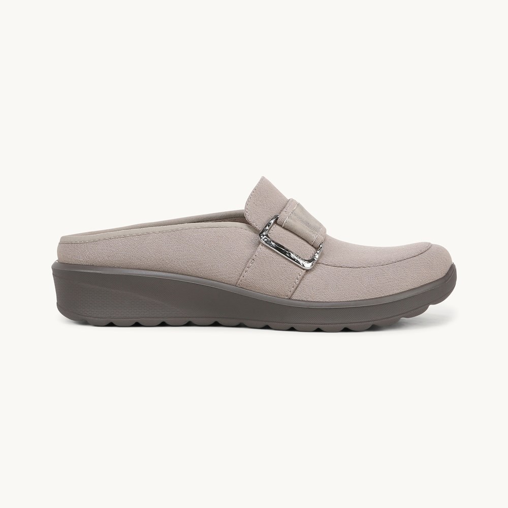 LifeStride Galleria Slip On - Simple Taupe Fabric