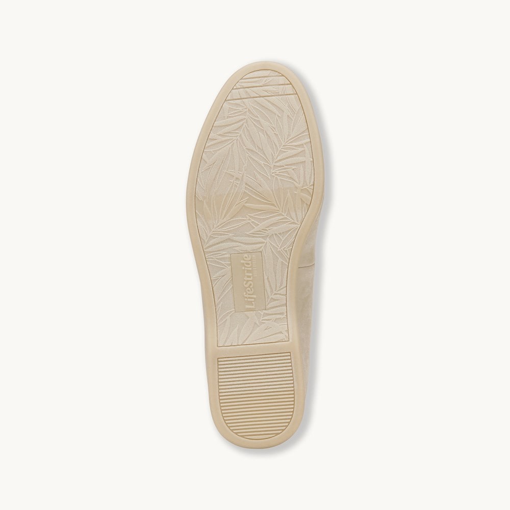 LifeStride Maura Flat - Taupe Faux Leather