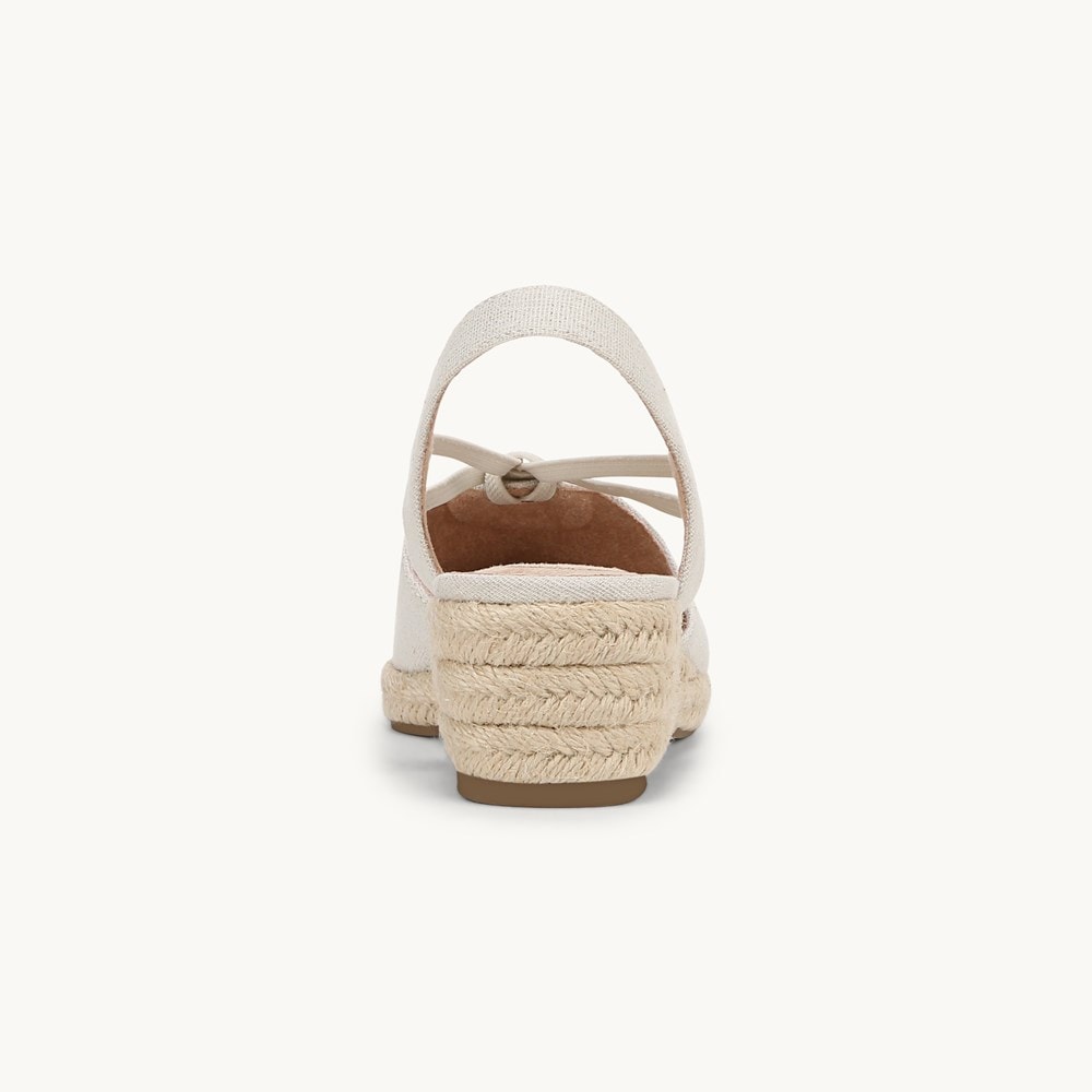 LifeStride Kennedy Espadrille Wedge - Natural Fabric