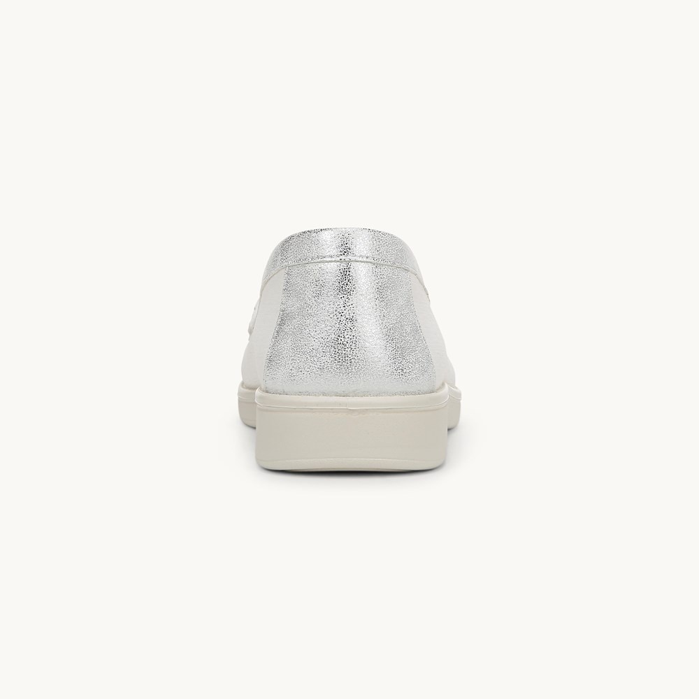 LifeStride All Aboard Loafer - Bright White Denim Fabric