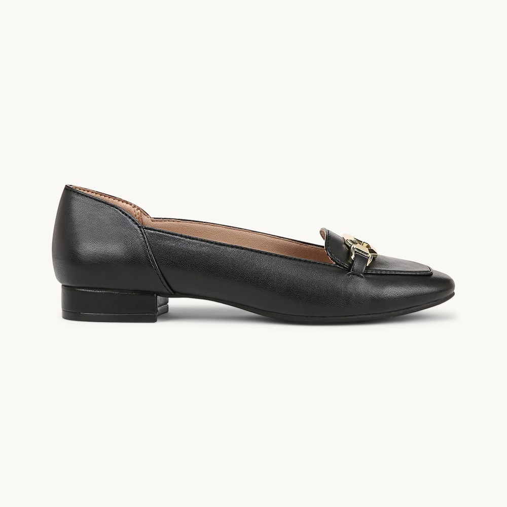 LifeStride Celine Ballet Flat - Black Faux Leather
