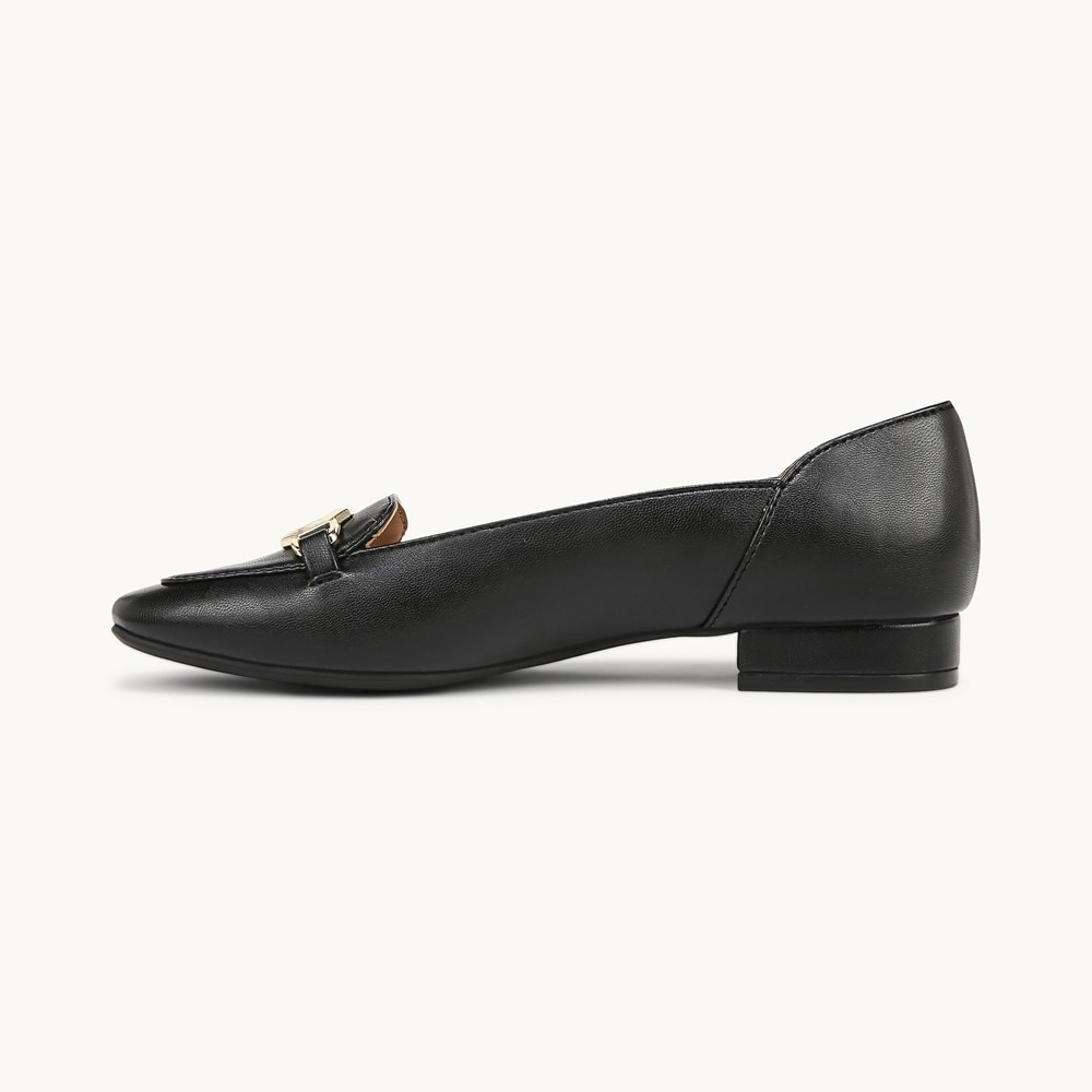 LifeStride Celine Ballet Flat - Black Faux Leather