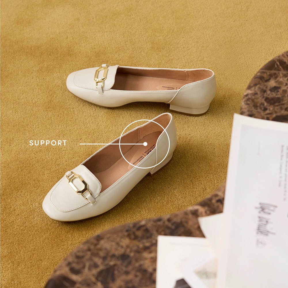 LifeStride Celine Ballet Flat - Black Faux Leather