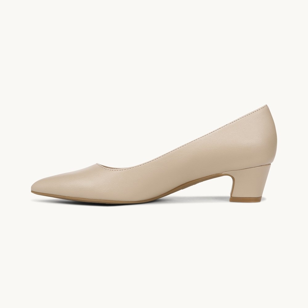 LifeStride Minx Pump - Tender Taupe Faux Leather